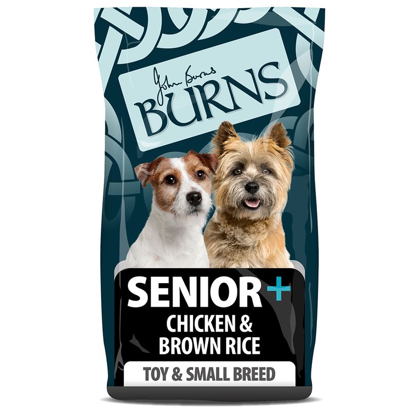 Burns Senior+ Toy & Small Breed - Chicken & Brown Rice review