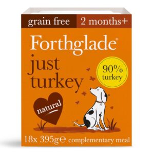 Forthglade Just Grain-Free Natural Wet Dog Food - Just Turkey