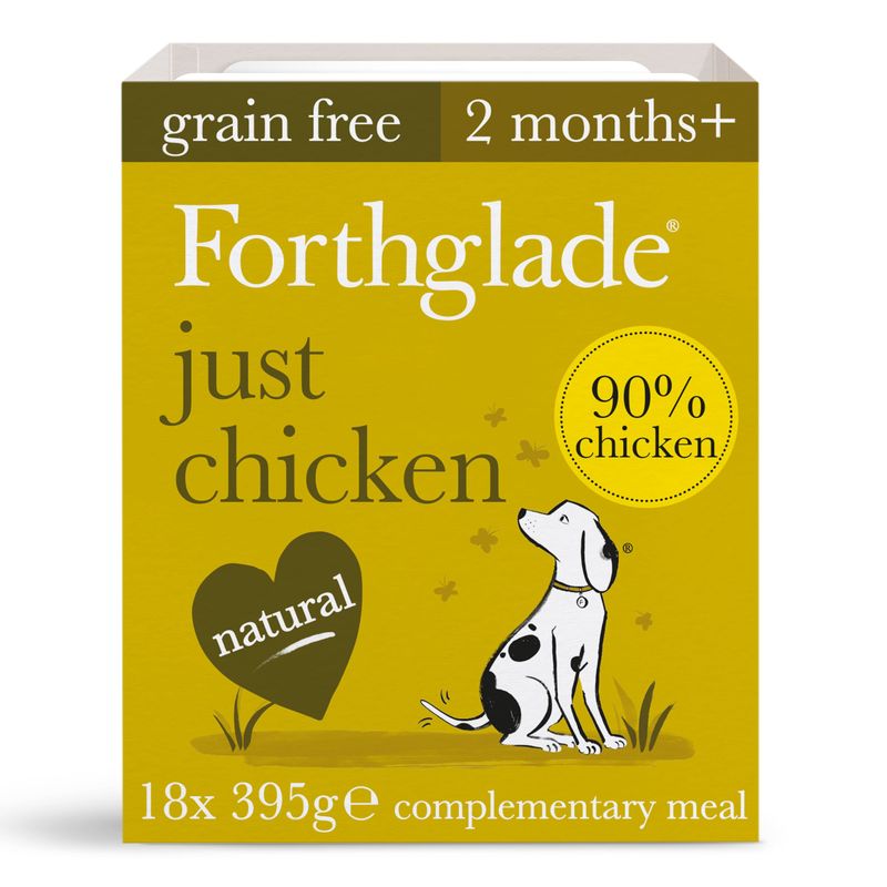 Forthglade Just Grain-Free Natural Wet Dog Food - Just Chicken review