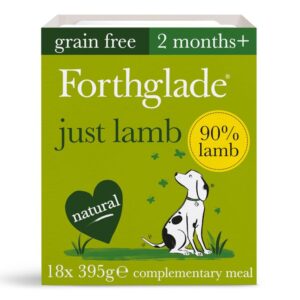 Forthglade Just Grain-Free Natural Wet Dog Food - Just Lamb