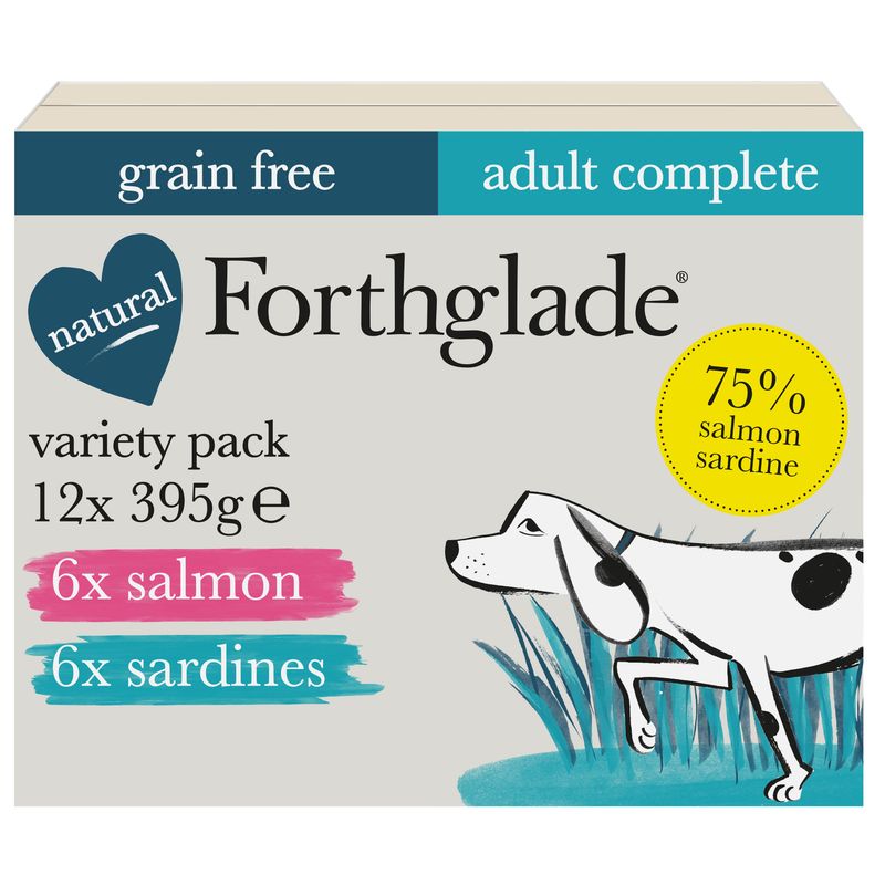 Forthglade Complete Meal Grain-Free Adult Dog - Fish Case review