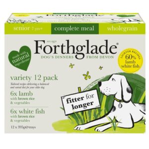 Forthglade Complete Meal Wholegrain Senior Dog - Lamb & White Fish