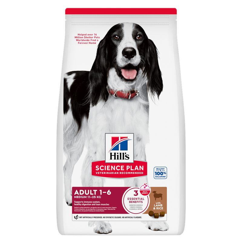 Hill’s Adult 1 - 6 Medium with Lamb & Rice review