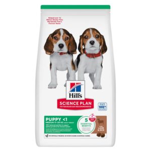 Hill's Puppy <1 Medium with Lamb & Rice