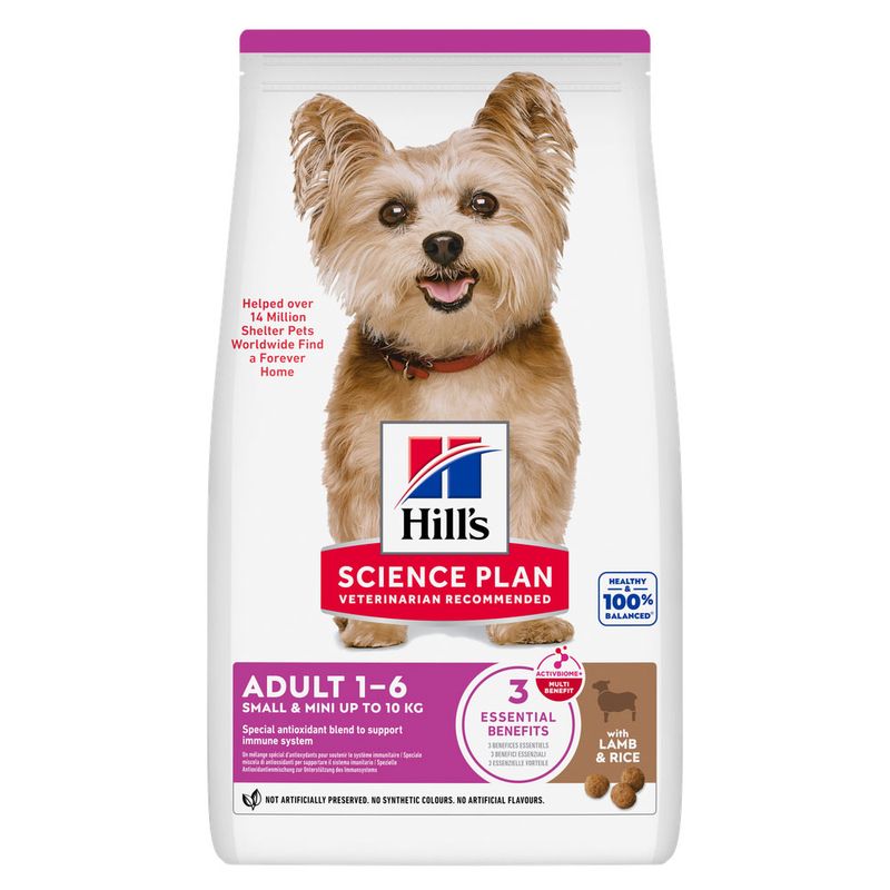 Hill’s Science Plan Adult 1 - 6 Small & Mini with Lamb & Rice review
