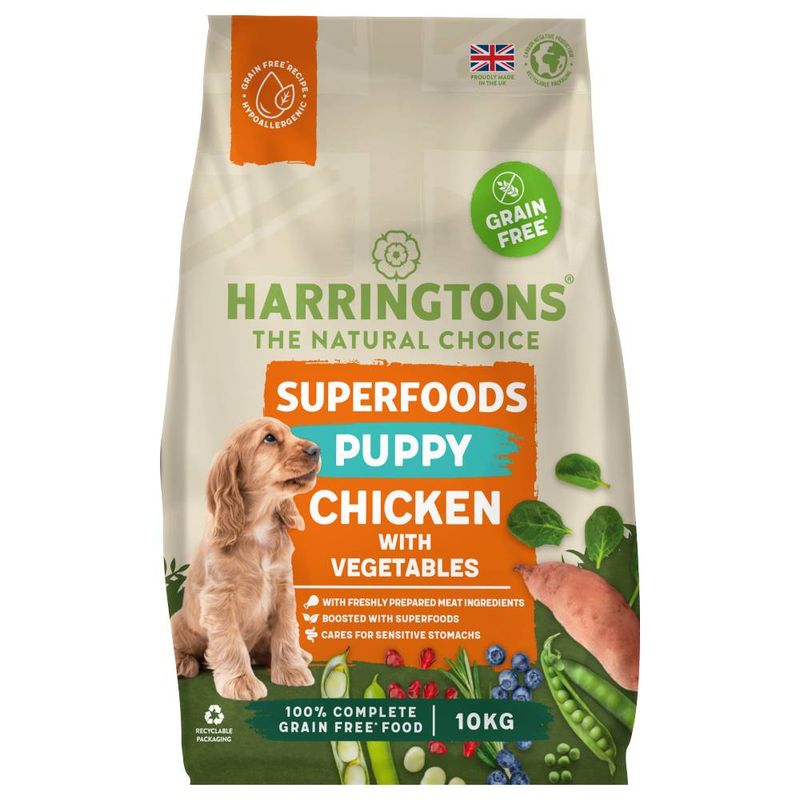 Harringtons Puppy Grain-Free with Superfoods Dry Dog Food - Chicken review