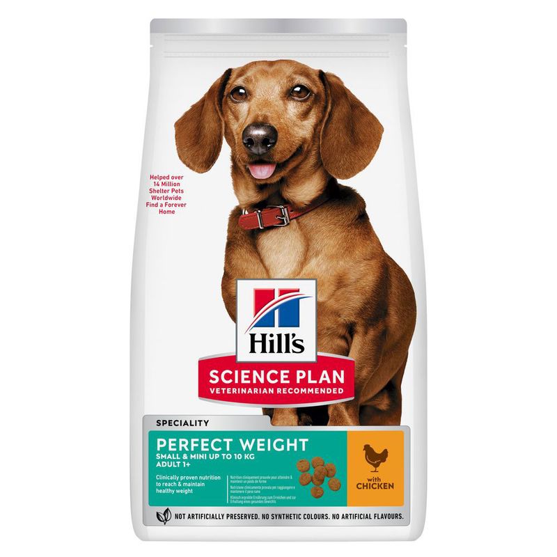 Hill’s Perfect Weight Adult 1+ Small & Mini with Chicken review