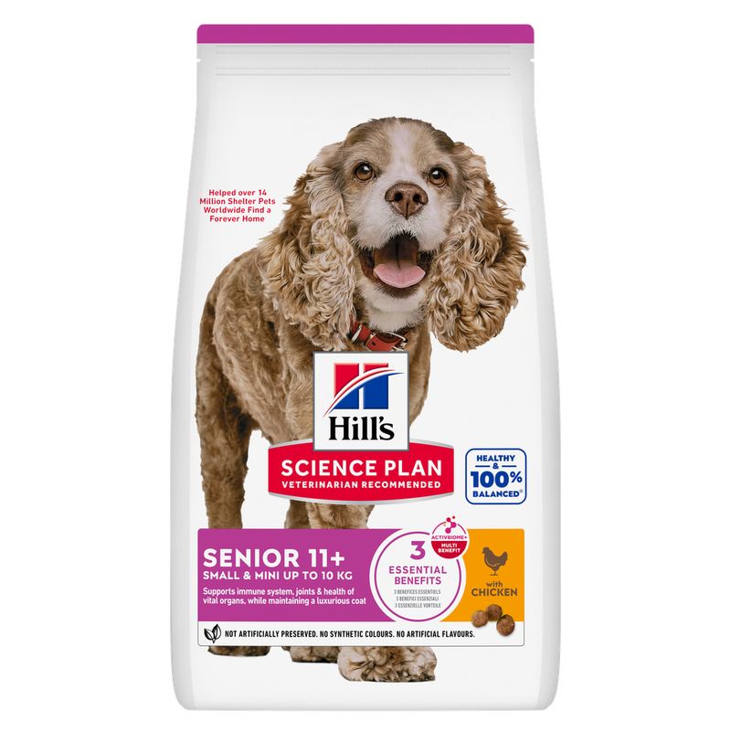 Hill’s Senior 11+ Small & Mini with Chicken review