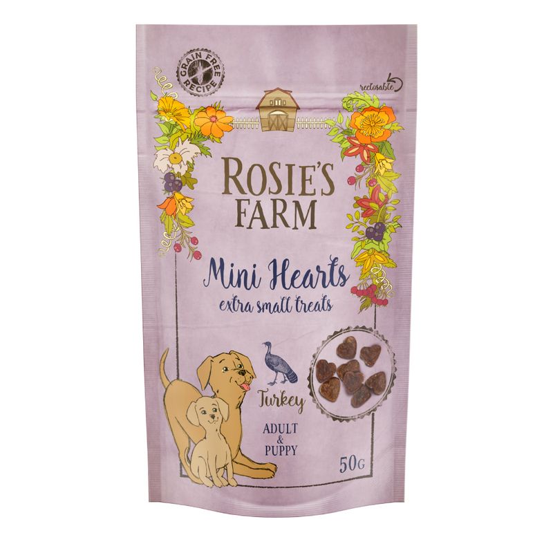 Rosie’s Farm Puppy & Adult Mini Hearts - Turkey review