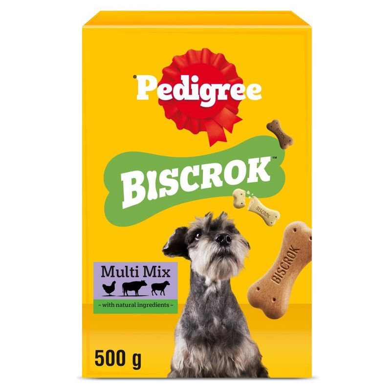Pedigree ® BISCROK™ Adult Dog Treats Multi Mix Biscuits review