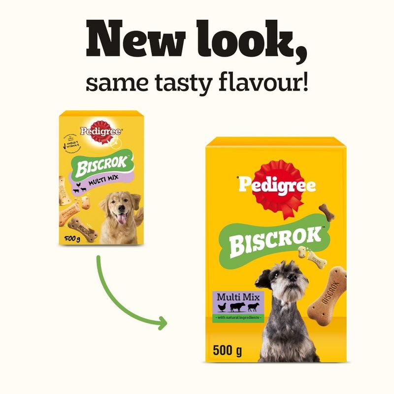 Pedigree ® BISCROK™ Adult Dog Treats Multi Mix Biscuits review