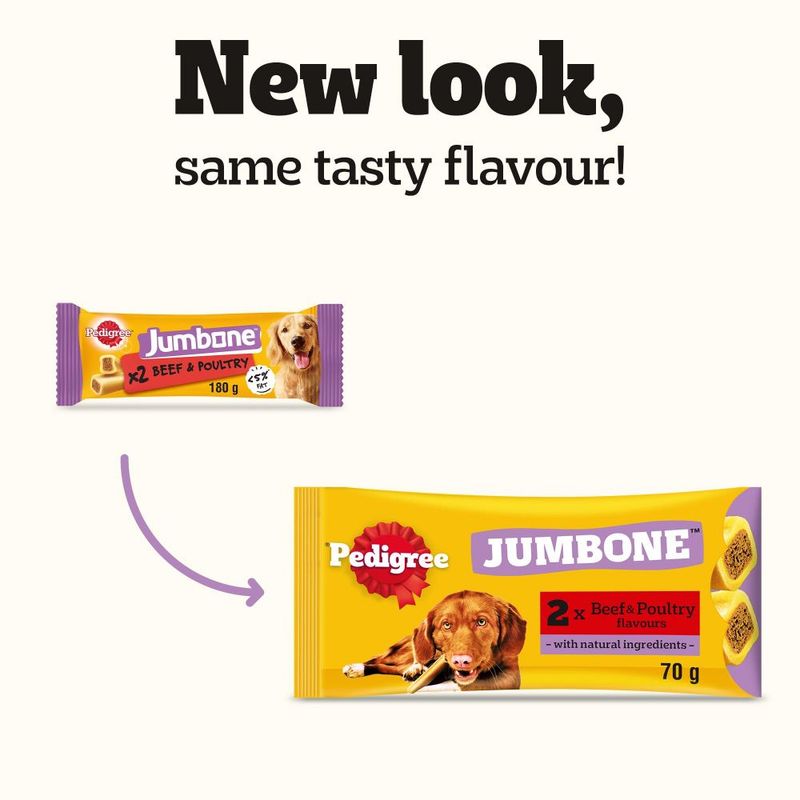 Pedigree ® JUMBONE™ Adult Medium Dog Treats Beef & Poultry review