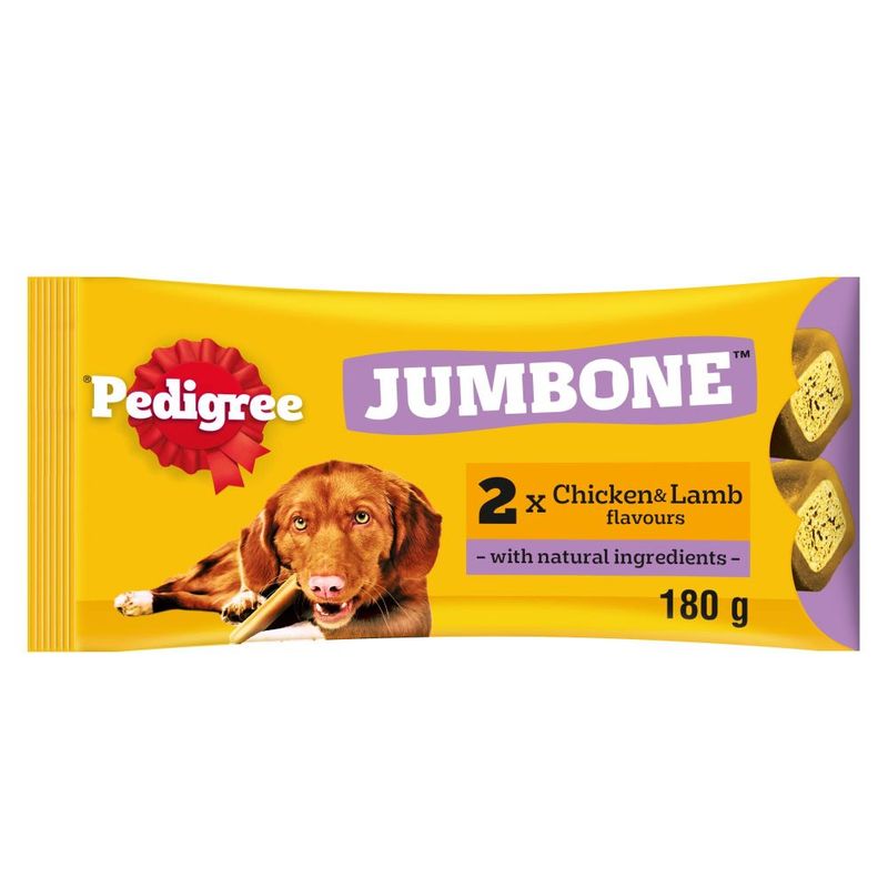 Pedigree ® JUMBONE™ Adult Medium Dog Treat Chicken & Lamb review