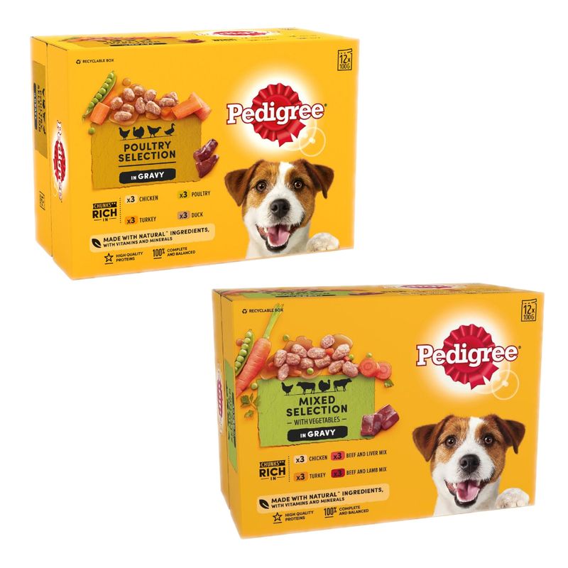 Pedigree Pouch in Gravy Multipack review