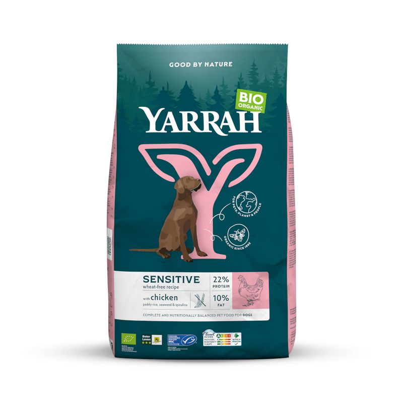 Yarrah Organic Sensitive with Organic Chicken & Organic Rice review