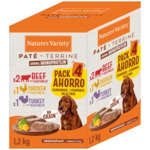 Nature’s Variety 2x Nature's Variety Original Paté No Grain Wet Dog Food- 25% Off!