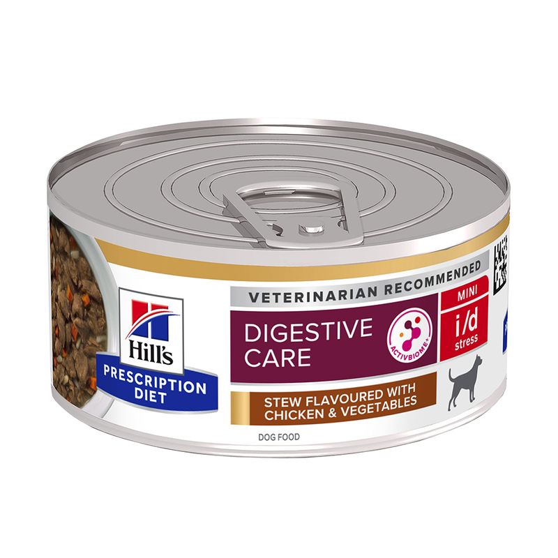 Hill’s Prescription Diet Canine i/d Digestive Care Stress Mini Stew review