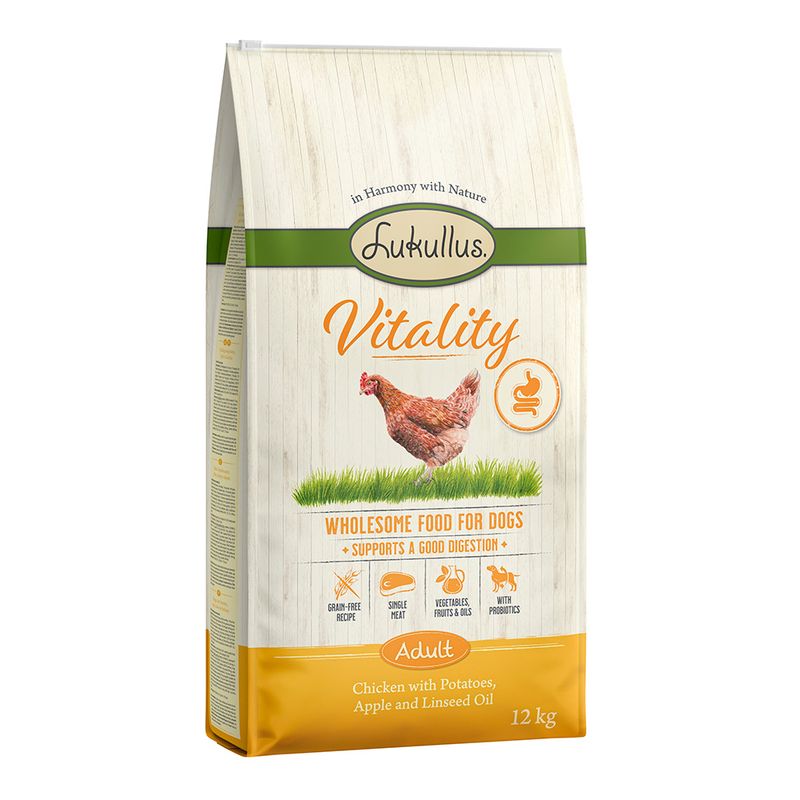 Lukullus Vitality Adult Grain-Free Digestive Support Chicken review