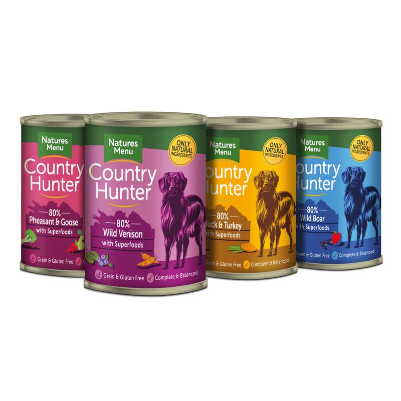 Natures Menu Country Hunter Game Meat Selection Cans review
