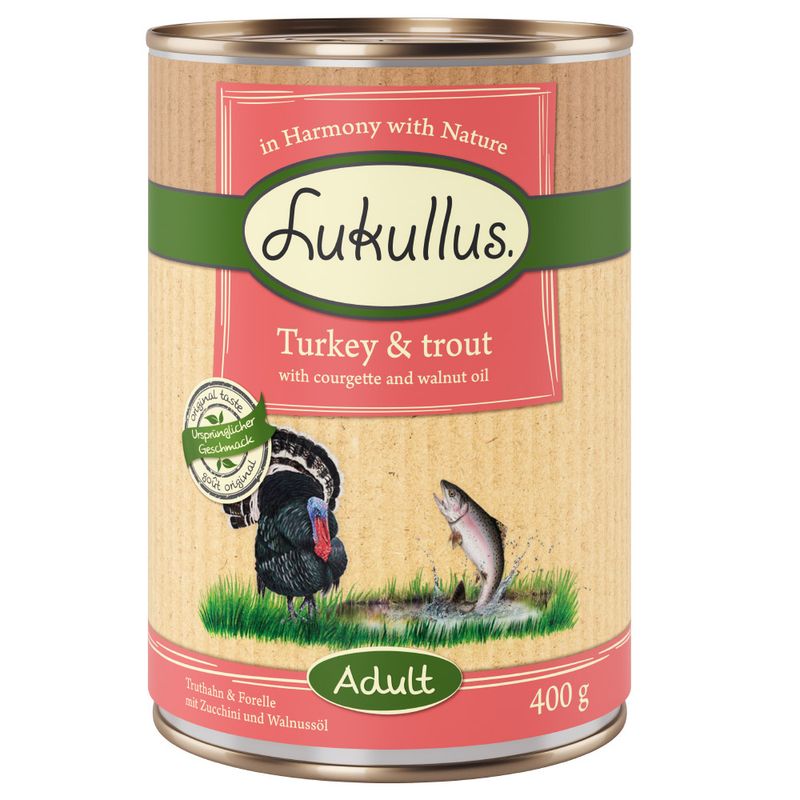 Lukullus Adult Turkey & Trout - Grain-Free review