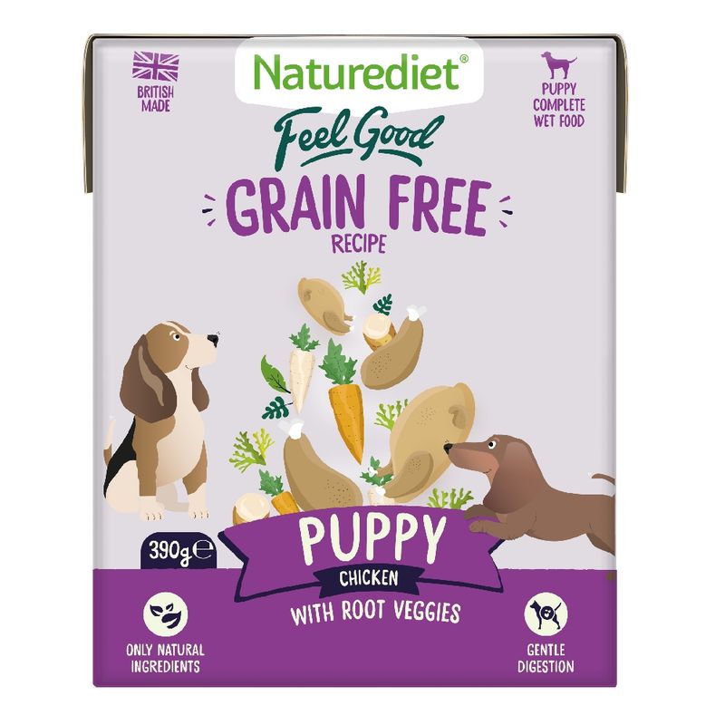 Naturediet Feel Good Grain Free Puppy - Chicken review