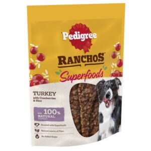 Pedigree Adult Ranchos Superfoods with Turkey