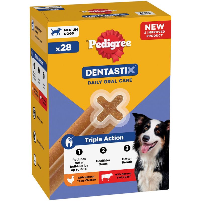 Pedigree Dentastix Daily Dental Sticks for Medium Dogs (10 - 25 kg) review