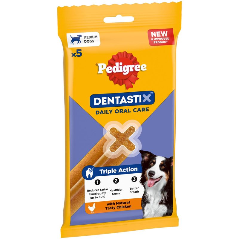 Pedigree Dentastix Daily Dental Sticks for Medium Dogs (10 - 25 kg) review