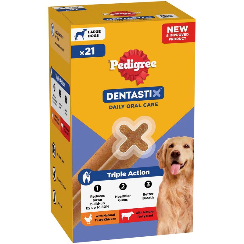 Dental Care Pedigree Dentastix Daily Dental Sticks for Large Dogs (25kg+) review