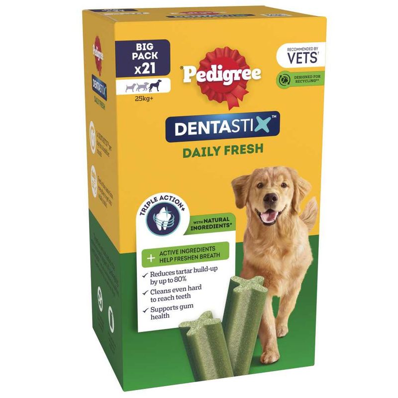 Dental Care Pedigree Dentastix Fresh - Daily Oral Care for Large Dogs (>25kg) review