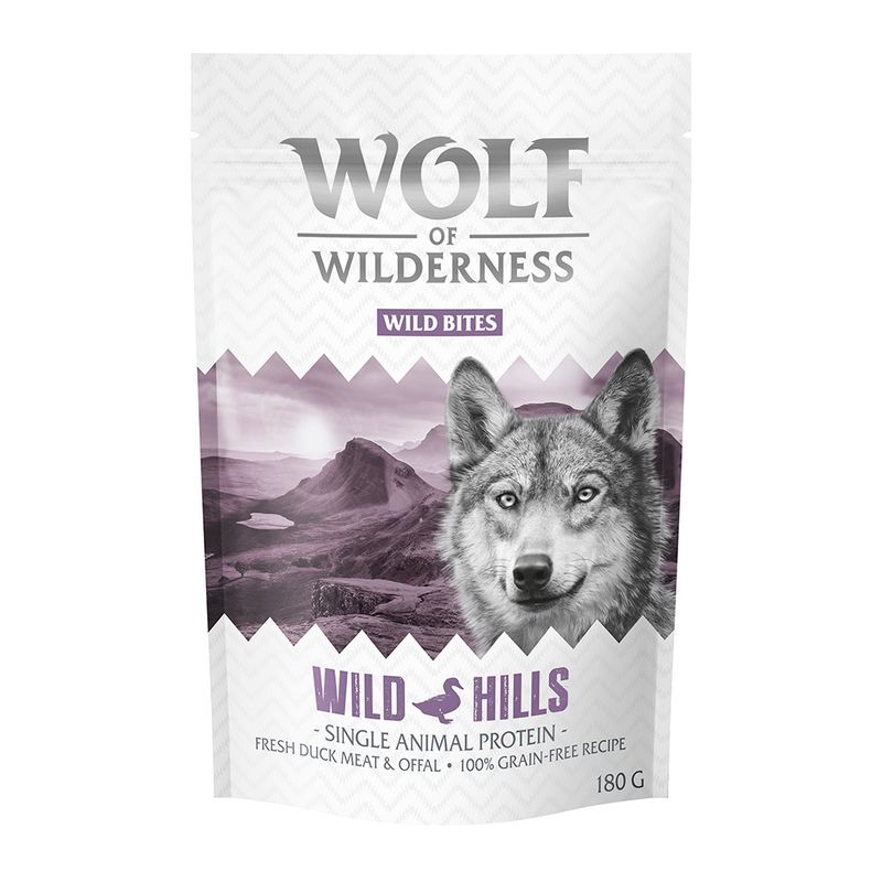 Wolf of Wilderness Wild Bites Dog Snacks “Wild Hills” - Duck review