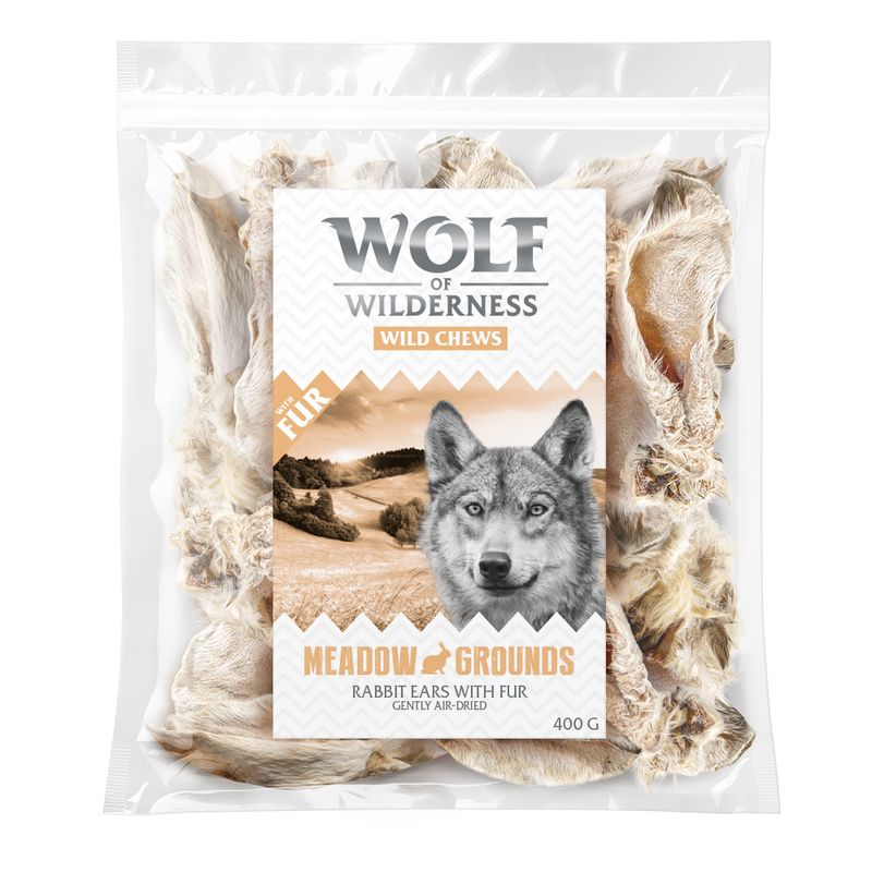 Wolf of Wilderness Dried Rabbit Ears with Fur review