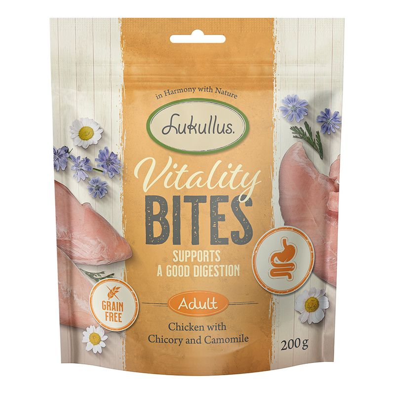 Lukullus Vitality Grain-Free Digestion Bites - Chicken review