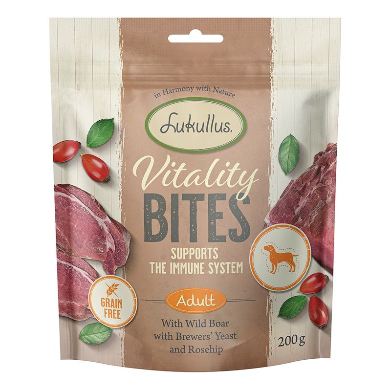 Lukullus Vitality Grain-Free Immune Bites - Wild Boar review