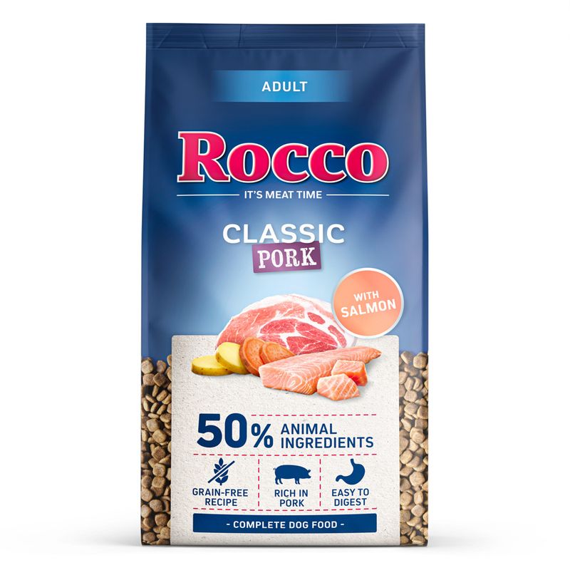 Rocco Classic Adult Pork with Salmon review