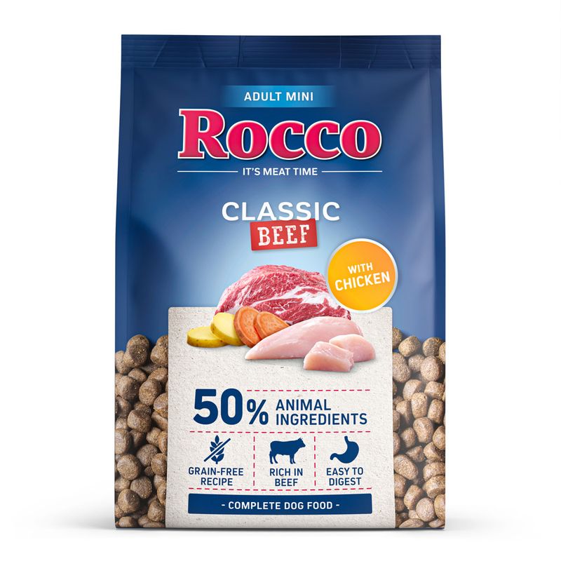 Rocco Adult Mini Classic Beef with Chicken review