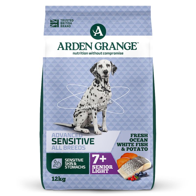 Arden Grange Sensitive 7+ Senior/Light with Fresh Ocean White Fish & Potato review