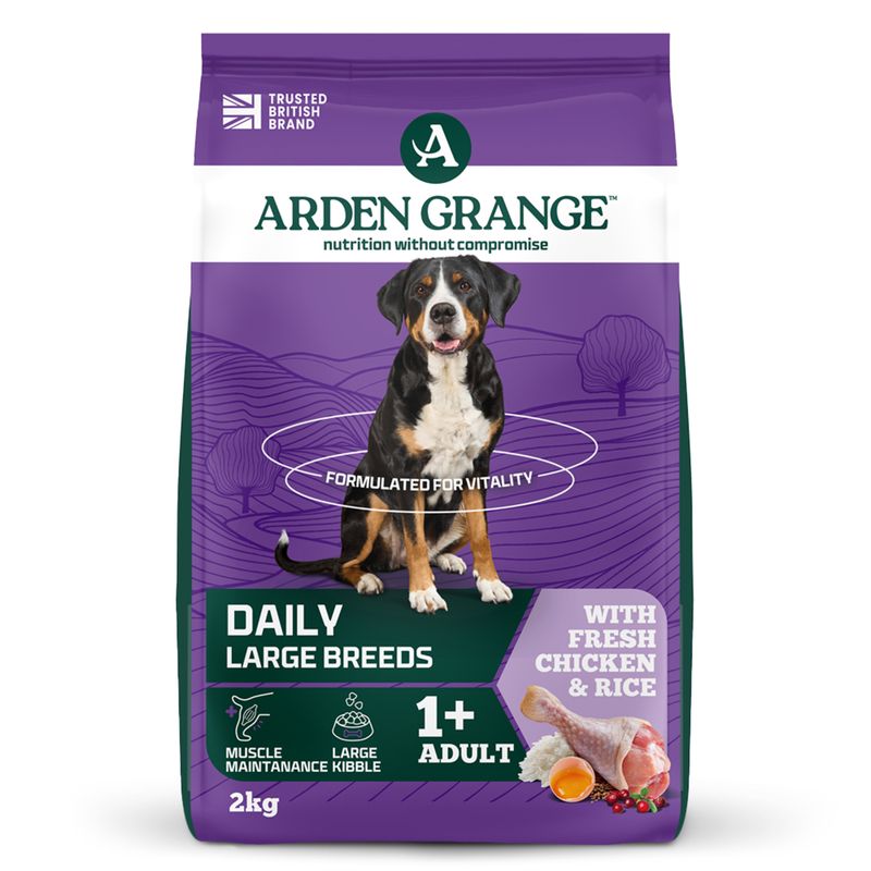 Arden Grange Daily Large Breeds 1+ Adult with Fresh Chicken & Rice review