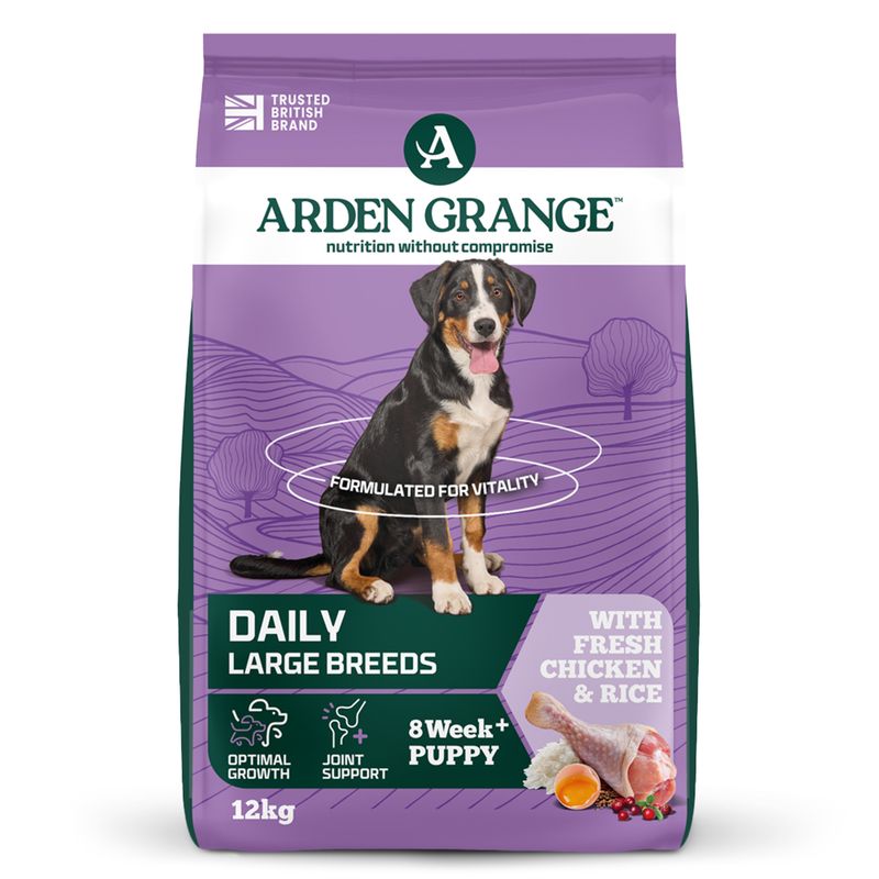 Arden Grange Daily Large Breeds Puppy with Fresh Chicken & Rice review