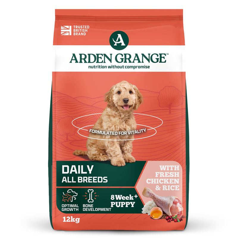 Arden Grange Daily Puppy with Fresh Chicken & Rice review