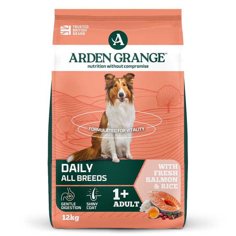 Arden Grange Daily 1+ Adult with Fresh Salmon & Rice review