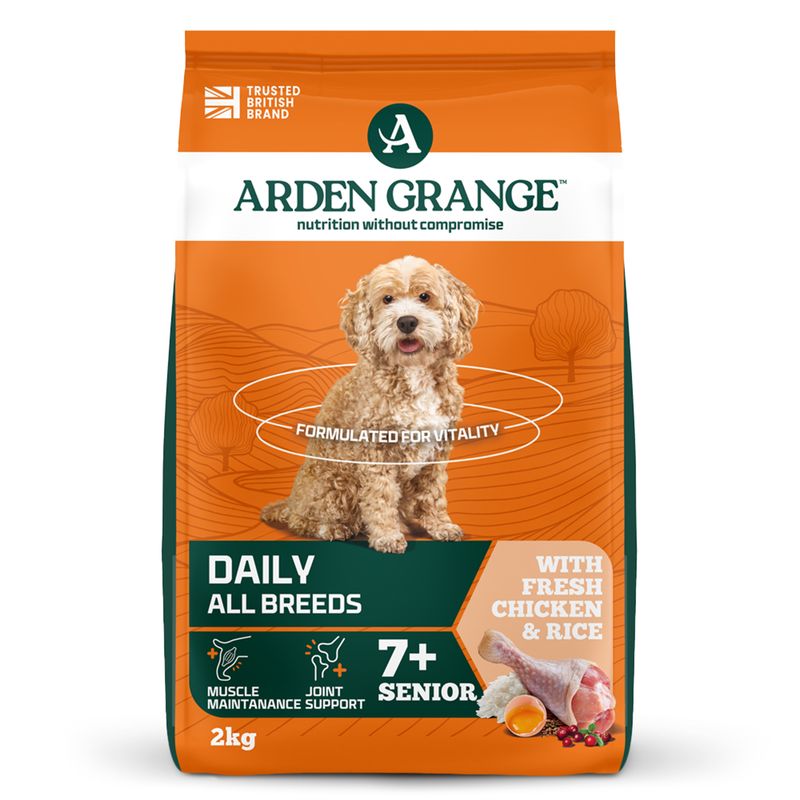 Arden Grange Daily 7+ Senior with Fresh Chicken & Rice review