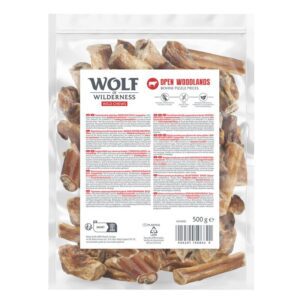 Wolf of Wilderness Wild Chews "Open Woodlands" Bovine Pizzle Pieces