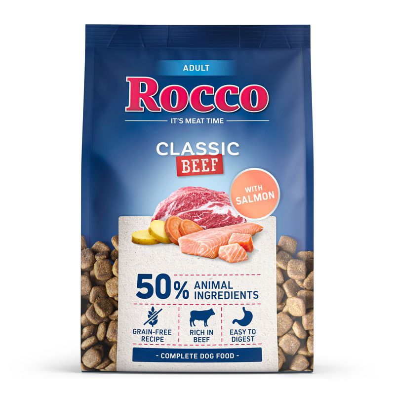 Rocco Adult Classic Beef with Salmon review