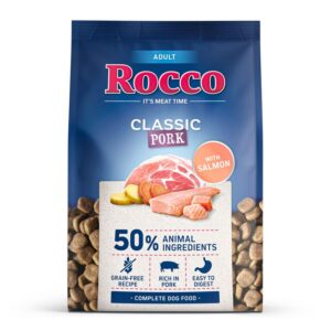 Rocco Classic Adult Pork with Salmon