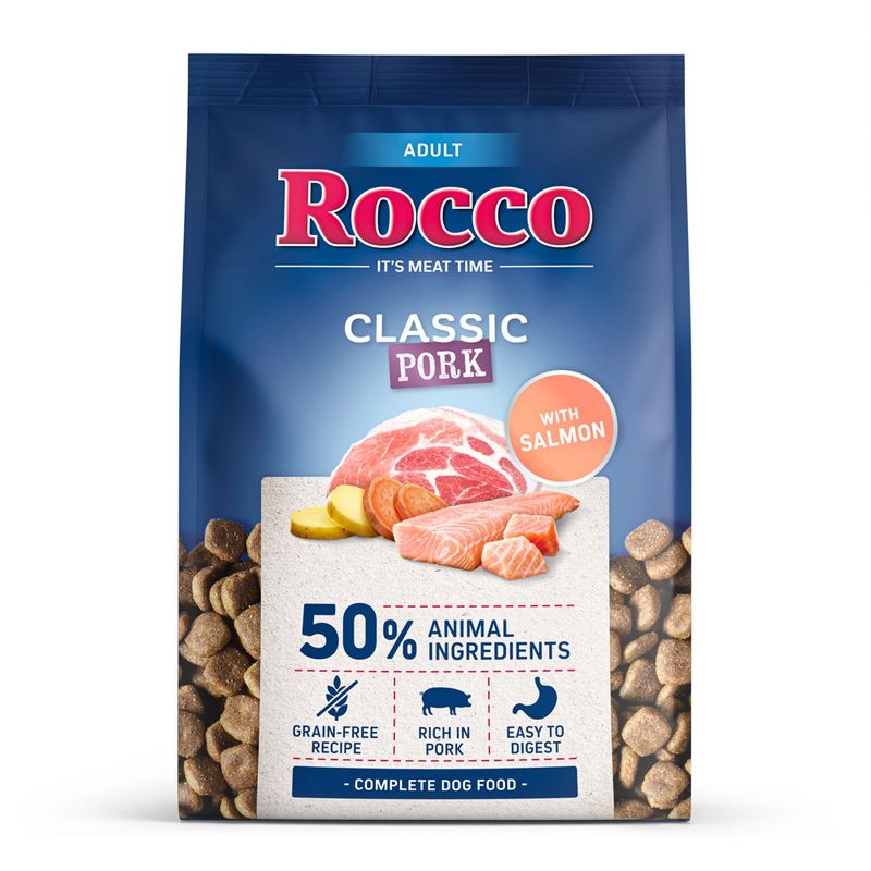 Rocco Classic Adult Pork with Salmon review