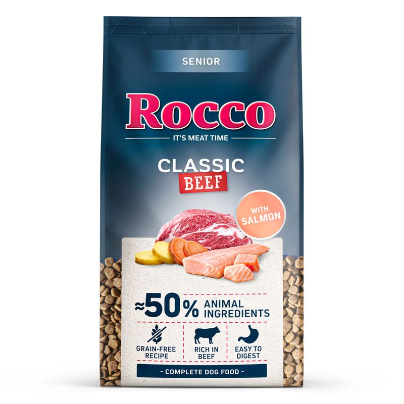Rocco Senior Classic Beef with Salmon review