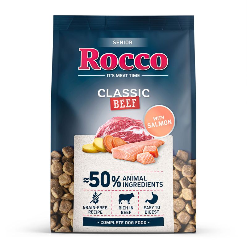 Rocco Senior Classic Beef with Salmon review
