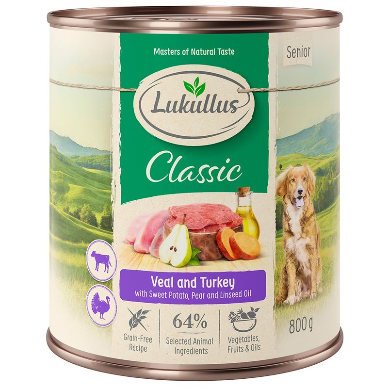Lukullus Senior Veal & Turkey - Grain-Free review