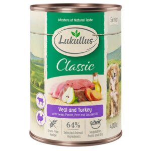 Lukullus Senior Veal & Turkey - Grain-Free